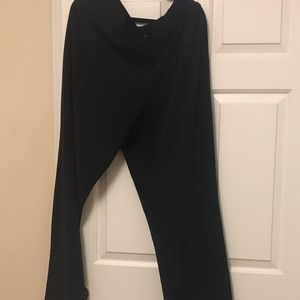 Black casual dress pants